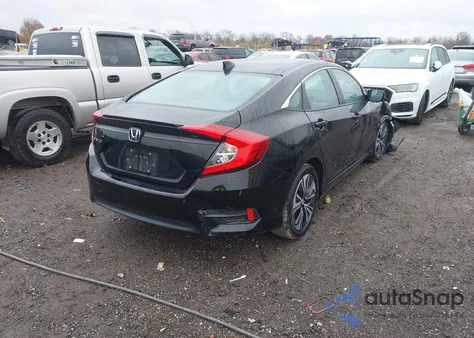 2017 Honda Civic Ex-L from USA, damaged, VIN 19XFC1F73HE030415